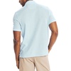 image:imageNautica Mens Classic Short Sleeve Solid Performance Deck Polo ShirtNoon Blue