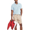 image:imageNautica Mens Classic Short Sleeve Solid Performance Deck Polo ShirtNoon Blue