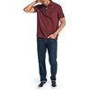 image:imageNautica Mens Classic Short Sleeve Solid Performance Deck Polo ShirtRoyal Burgundy