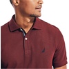image:imageNautica Mens Classic Short Sleeve Solid Performance Deck Polo ShirtRoyal Burgundy