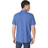 image:imageNautica Mens Classic Short Sleeve Solid Performance Deck Polo ShirtStellar Blue Heather Basic Polo