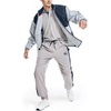 image:imageNautica Mens Competition Sustainably Crafted Fullzip Mockneck JacketGrey Heather