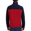 image:imageNautica Mens Golf Jacket  Casual Wear Windbreaker Jacket Regular Big amp Tall SizesRed Navy