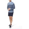 image:imageNautica Mens Mens Stripe Knit SweaterDeep Anchor Heather