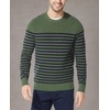 image:imageNautica Mens Mens Stripe Knit SweaterPine Forest