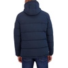 image:imageNautica Mens Midweight Faux Memory Puffer Jacket Adjustable Hood Insulated Quilted Winter CoatDeep Seas