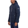 image:imageNautica Mens Midweight Faux Memory Puffer Jacket Adjustable Hood Insulated Quilted Winter CoatDeep Seas