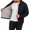 image:imageNautica Mens Midweight Faux Memory Puffer Jacket Adjustable Hood Insulated Quilted Winter CoatPitch