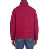 image:imageNautica Mens Midweight Quilted Jacket  Stretch Water Resistant Zip Front CoatBerry Red