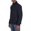 image:imageNautica Mens Midweight Quilted Jacket  Stretch Water Resistant Zip Front CoatBlack