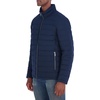 image:imageNautica Mens Midweight Quilted Jacket  Stretch Water Resistant Zip Front CoatNavy