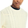 image:imageNautica Mens Nautica CableKnit SweaterSweaterSail Cream
