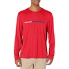image:imageNautica Mens Nautica Competition Sustainably Crafted LongSleeve TShirtBright Red