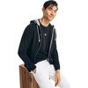 image:imageNautica Mens Nautica Mens Anchor Fleece Fullzip HoodieNight Black