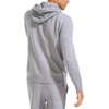 image:imageNautica Mens Nautica Mens Anchor Fleece Fullzip HoodieStone Grey Heather