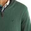 image:imageNautica Mens Nautica Mens Quarterzip SweaterForest Green