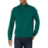 image:imageNautica Mens Nautica Mens Quarterzip SweaterTidal Green