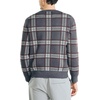 image:imageNautica Mens Nautica Navtech Plaid Jacquard Crewneck SweaterCarbon