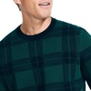 image:imageNautica Mens Nautica Navtech Plaid Jacquard Crewneck SweaterNavy Seas