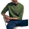 image:imageNautica Mens Nautica Navtech VNeck SweaterChive