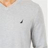 image:imageNautica Mens Nautica Navtech VNeck SweaterGrey Heather