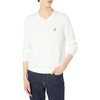 image:imageNautica Mens Nautica Navtech VNeck SweaterMarshmallow