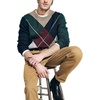 image:imageNautica Mens Nautica Sustainably Crafted Argyle Crewneck SweaterNavy Seas