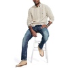 image:imageNautica Mens Nautica Sustainably Crafted CableKnit Crewneck SweaterOatmeal