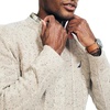 image:imageNautica Mens Nautica Sustainably Crafted CableKnit Crewneck SweaterOatmeal
