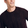 image:imageNautica Mens Nautica Sustainably Crafted CableKnit Crewneck SweaterShipwreck Burgundy
