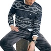 image:imageNautica Mens Nautica Sustainably Crafted Fair Isle Crewneck SweaterNavy Seas