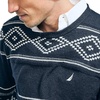 image:imageNautica Mens Nautica Sustainably Crafted Fair Isle Crewneck SweaterNavy Seas