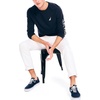 image:imageNautica Mens Nautica Sustainably Crafted LongSleeve Graphic TShirtNavy