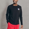 image:imageNautica Mens Nautica Sustainably Crafted LongSleeve Graphic TShirtTrue Black