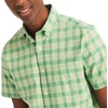 image:imageNautica Mens Nautica Sustainably Crafted Plaid ShortSleeve ShirtFair Green
