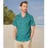 image:imageNautica Mens Nautica Sustainably Crafted Printed ShortSleeve ShirtCoastal Pine