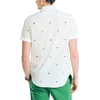 image:imageNautica Mens Nautica Sustainably Crafted Printed ShortSleeve ShirtSail White