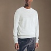 image:imageNautica Mens Nautica Sustainably Crafted Textured Crewneck SweaterGrey Heather