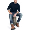 image:imageNautica Mens Nautica Sustainably Crafted Textured Crewneck SweaterNavy Seas