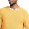 image:imageNautica Mens Nautica Sustainably Crafted Textured Crewneck SweaterTawny Olive