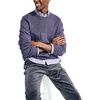 image:imageNautica Mens Nautica Sustainably Crafted Textured Crewneck SweaterViolet Heather