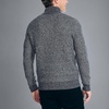 image:imageNautica Mens Nautica Sustainably Crafted Waffle MockNeck SweaterCharcoal Heather