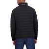 image:imageNautica Mens Reversible Quilted Puffer Jacket Midweight Mechanical Stretch Winter CoatBlackGrey