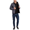 image:imageNautica Mens Reversible Quilted Puffer Jacket Midweight Mechanical Stretch Winter CoatCaviar