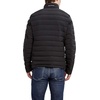 image:imageNautica Mens Reversible Quilted Puffer Jacket Midweight Mechanical Stretch Winter CoatCaviar