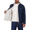 image:imageNautica Mens Reversible Quilted Puffer Jacket Midweight Mechanical Stretch Winter CoatCloud Grey