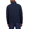 image:imageNautica Mens Reversible Quilted Puffer Jacket Midweight Mechanical Stretch Winter CoatCloud Grey