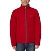 image:imageNautica Mens Reversible Quilted Puffer Jacket Midweight Mechanical Stretch Winter CoatDeep Navy