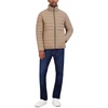 image:imageNautica Mens Reversible Quilted Puffer Jacket Midweight Mechanical Stretch Winter CoatDkforest