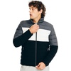 image:imageNautica Mens Reversible Quilted Puffer Jacket Midweight Mechanical Stretch Winter CoatGreyblack